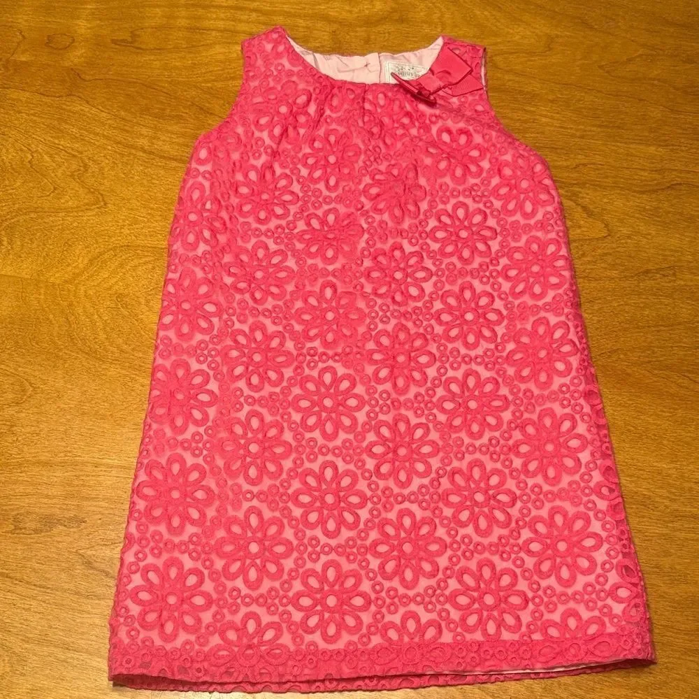 Gymboree Pink Dress with Embroidered Flowers